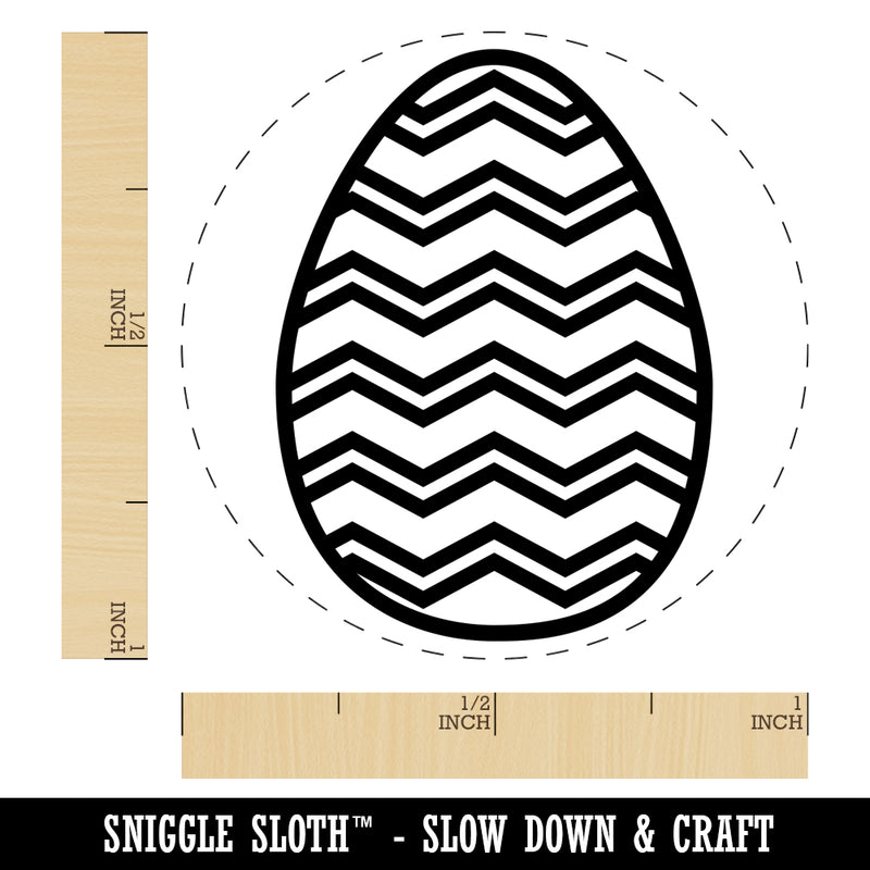 Easter Egg Self-Inking Rubber Stamp for Stamping Crafting Planners