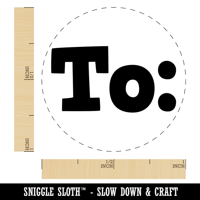 To Text Self-Inking Rubber Stamp for Stamping Crafting Planners