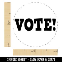 Vote Election Self-Inking Rubber Stamp for Stamping Crafting Planners