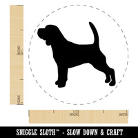 Beagle Dog Solid Self-Inking Rubber Stamp for Stamping Crafting Planners