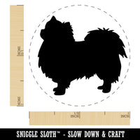 Long Coat Chihuahua Dog Solid Self-Inking Rubber Stamp for Stamping Crafting Planners