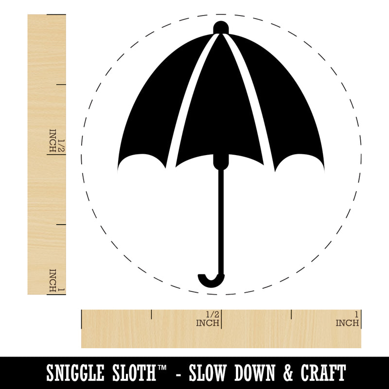 Rainy Day Umbrella Self-Inking Rubber Stamp for Stamping Crafting Planners