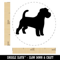 Rough Coated Jack Russell Terrier Parson Dog Solid Self-Inking Rubber Stamp for Stamping Crafting Planners