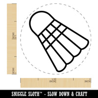 Badminton Shuttlecock Birdie Sport Self-Inking Rubber Stamp for Stamping Crafting Planners