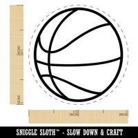 Basketball Sport Self-Inking Rubber Stamp for Stamping Crafting Planners