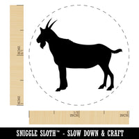 Goat Solid Self-Inking Rubber Stamp for Stamping Crafting Planners