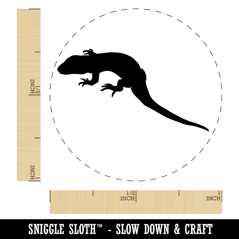 Lizard Solid Self-Inking Rubber Stamp for Stamping Crafting Planners