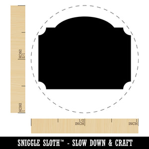 Old Timey Sign Solid Self-Inking Rubber Stamp for Stamping Crafting Planners