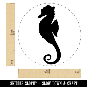 Seahorse Solid Self-Inking Rubber Stamp for Stamping Crafting Planners