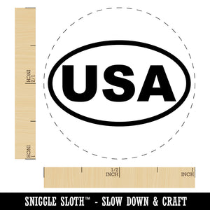 United States of America USA Self-Inking Rubber Stamp for Stamping Crafting Planners