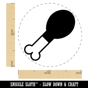 Chicken Leg Self-Inking Rubber Stamp for Stamping Crafting Planners