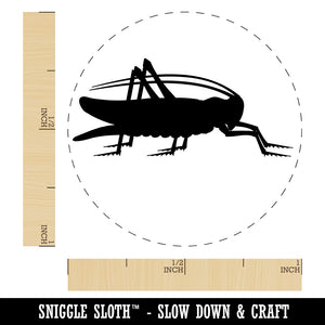 Grasshopper Insect Solid Self-Inking Rubber Stamp for Stamping Crafting Planners