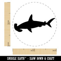 Hammerhead Shark Solid Self-Inking Rubber Stamp for Stamping Crafting Planners