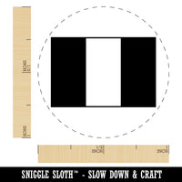 Italy Flag Self-Inking Rubber Stamp for Stamping Crafting Planners