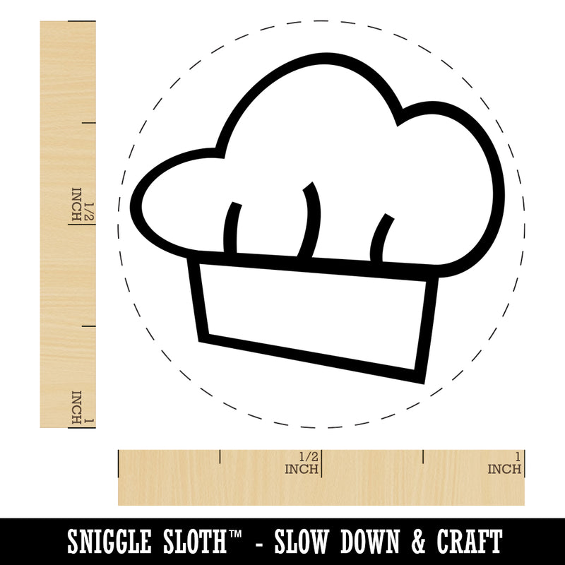 Chef Hat Cooking Self-Inking Rubber Stamp for Stamping Crafting Planners