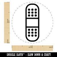 Medical Injury Bandage Self-Inking Rubber Stamp for Stamping Crafting Planners