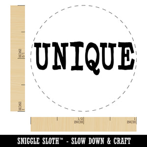 Unique Fun Text Self-Inking Rubber Stamp for Stamping Crafting Planners