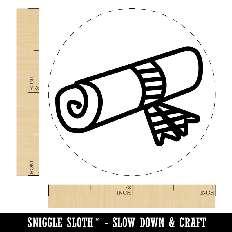 Diploma Graduation Doodle Self-Inking Rubber Stamp for Stamping Crafting Planners
