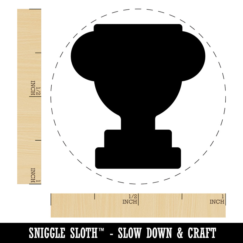 Trophy Award Solid Self-Inking Rubber Stamp for Stamping Crafting Planners