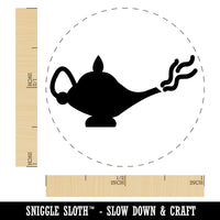 Genie Lamp Self-Inking Rubber Stamp for Stamping Crafting Planners