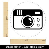 Vintage Disposable Camera Self-Inking Rubber Stamp for Stamping Crafting Planners