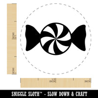 Peppermint Candy Self-Inking Rubber Stamp for Stamping Crafting Planners