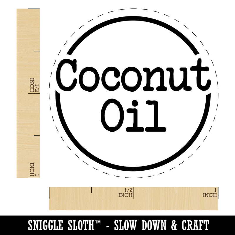 Coconut Oil Typewriter Self-Inking Rubber Stamp for Stamping Crafting Planners