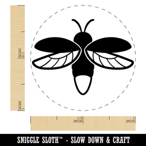 Flying Firefly Lightning Bug Self-Inking Rubber Stamp for Stamping Crafting Planners