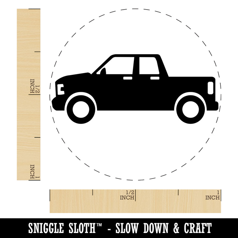 Pickup Truck Automobile Car Vehicle Self-Inking Rubber Stamp for Stamping Crafting Planners