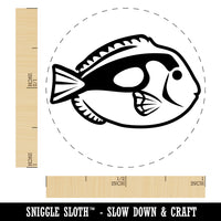 Regal Blue Tang Surgeonfish Fish Self-Inking Rubber Stamp for Stamping Crafting Planners