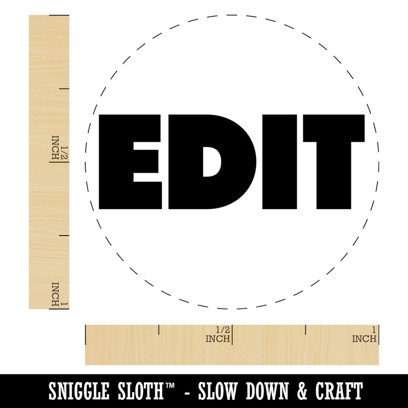 Edit Bold Text Teacher School Self-Inking Rubber Stamp for Stamping Crafting Planners