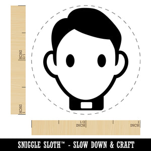 Occupation Father Priest Minister Icon Self-Inking Rubber Stamp for Stamping Crafting Planners