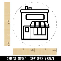 Storefront Market Business Self-Inking Rubber Stamp for Stamping Crafting Planners