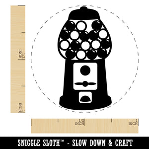 Gumball Machine Self-Inking Rubber Stamp for Stamping Crafting Planners