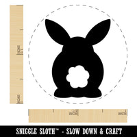 Bunny Rabbit Butt from Behind with Legs Easter Self-Inking Rubber Stamp for Stamping Crafting Planners