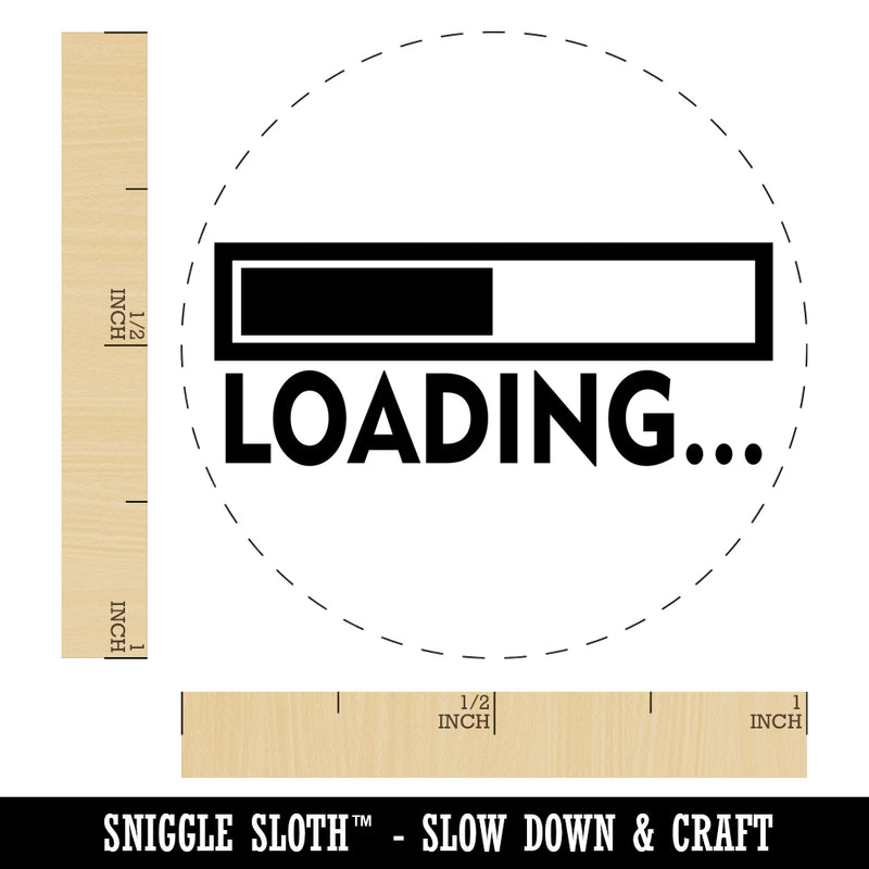 Loading Funny Slow Lazy Self-Inking Rubber Stamp for Stamping Crafting Planners