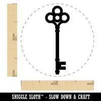 Vintage Skeleton Key Self-Inking Rubber Stamp for Stamping Crafting Planners