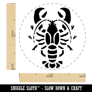 Maine Lobster Seafood Crustacean Self-Inking Rubber Stamp Ink Stamper for Stamping Crafting Planners