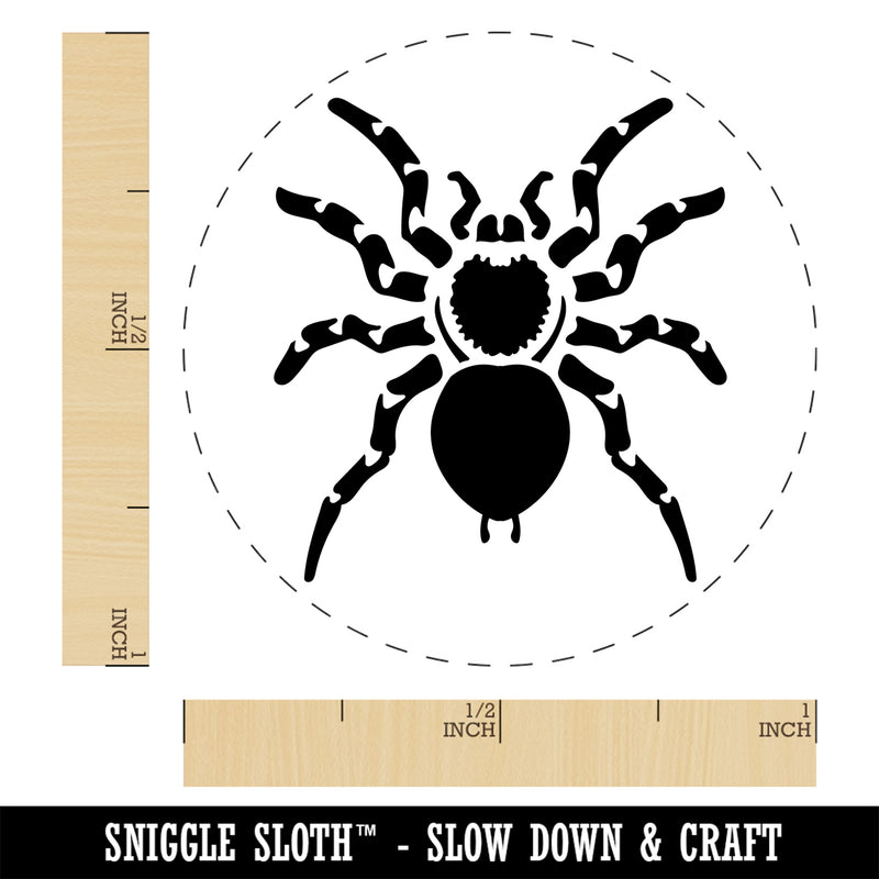 Tarantula Spider Arachnid Bug Self-Inking Rubber Stamp Ink Stamper for Stamping Crafting Planners