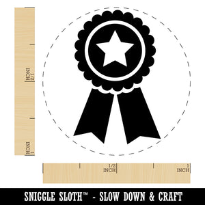 Award Prize Ribbon Self-Inking Rubber Stamp for Stamping Crafting Planners