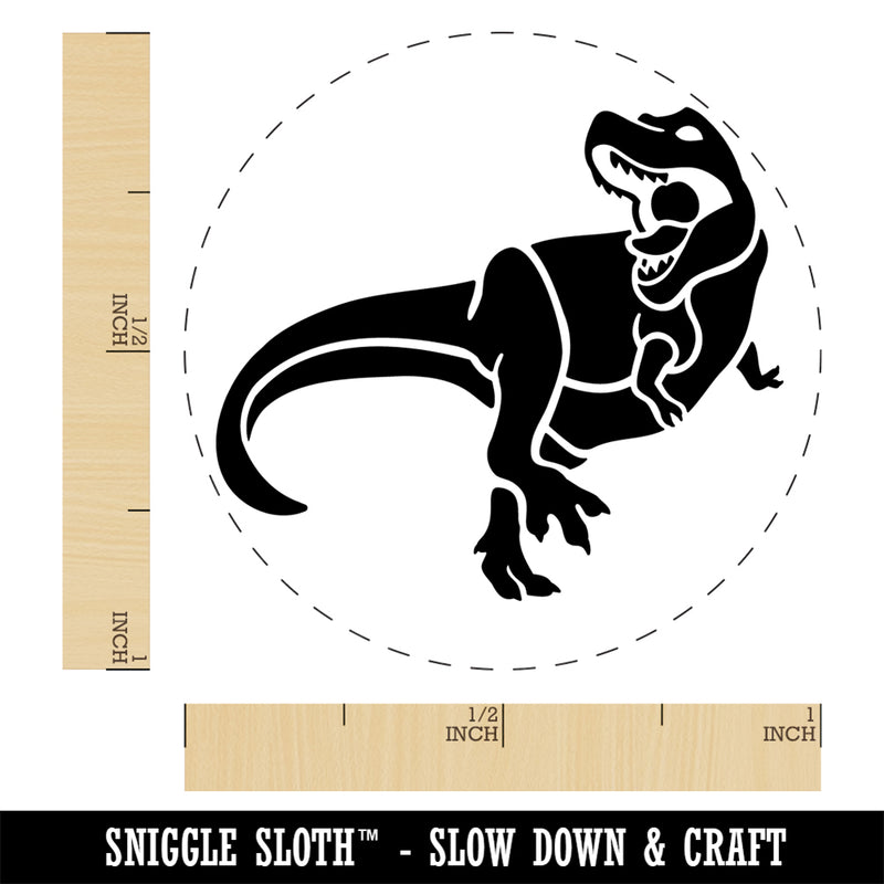 Tyrannosaurus Rex Dinosaur Roaring Self-Inking Rubber Stamp Ink Stamper for Stamping Crafting Planners