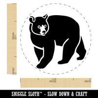 Black Bear Self-Inking Rubber Stamp Ink Stamper for Stamping Crafting Planners