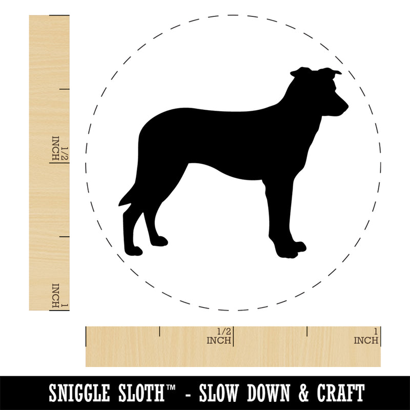 Chinook Dog Solid Self-Inking Rubber Stamp Ink Stamper for Stamping Crafting Planners