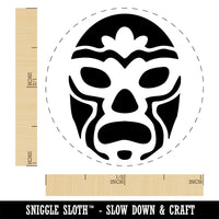 Luchador Mexican Wrestler Mask Lucha Libre Self-Inking Rubber Stamp Ink Stamper for Stamping Crafting Planners