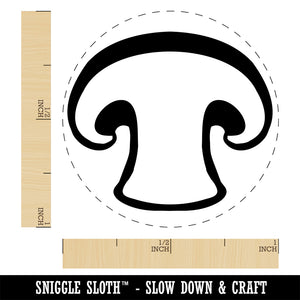 Sliced Mushroom Food Self-Inking Rubber Stamp Ink Stamper for Stamping Crafting Planners