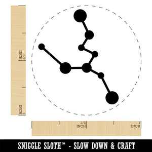 Taurus Zodiac Star Constellations Self-Inking Rubber Stamp Ink Stamper for Stamping Crafting Planners