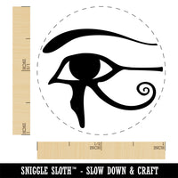 Wedjat Eye of Horus Udjat Egyptian Symbol of Protection Self-Inking Rubber Stamp Ink Stamper for Stamping Crafting Planners