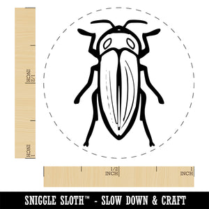 Jewel Beetle Insect Bug Self-Inking Rubber Stamp Ink Stamper for Stamping Crafting Planners