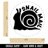 Snail Mail Self-Inking Rubber Stamp Ink Stamper for Stamping Crafting Planners
