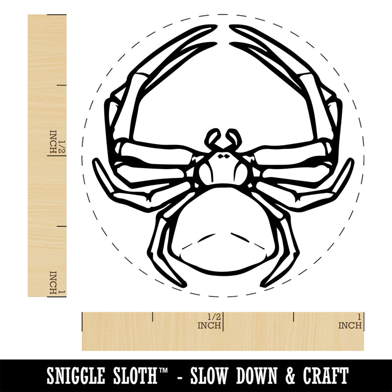 Crab Spider Arachnid Self-Inking Rubber Stamp Ink Stamper for Stamping Crafting Planners